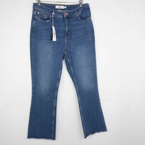 NEW‎ Vineyard Vines Jamie High Rise, Kick Flare Jeans, Blue, Size 31